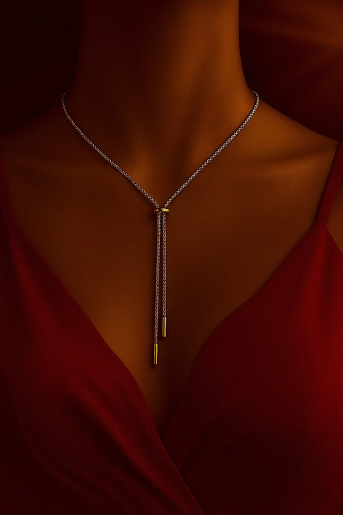 Chrome Meets Gold Luxe Link