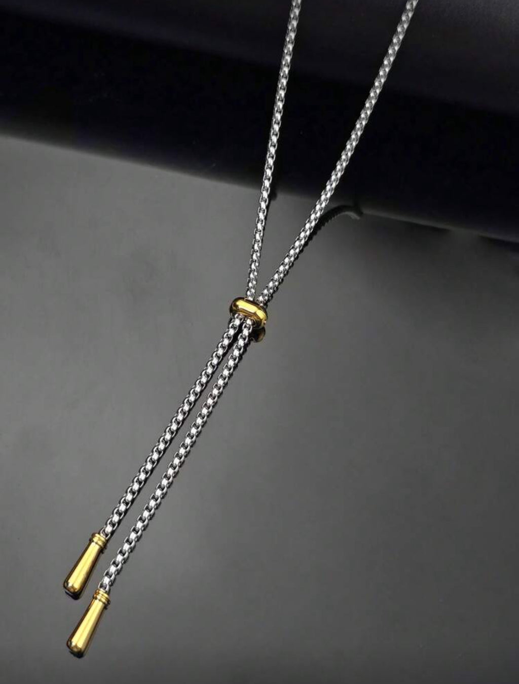 Chrome Meets Gold Luxe Link